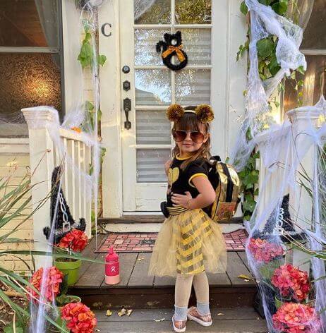 Marlowe Masterson's picture posted by her father.